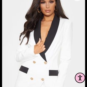 Chic tuxedo blazer dress 🥳🤩😍